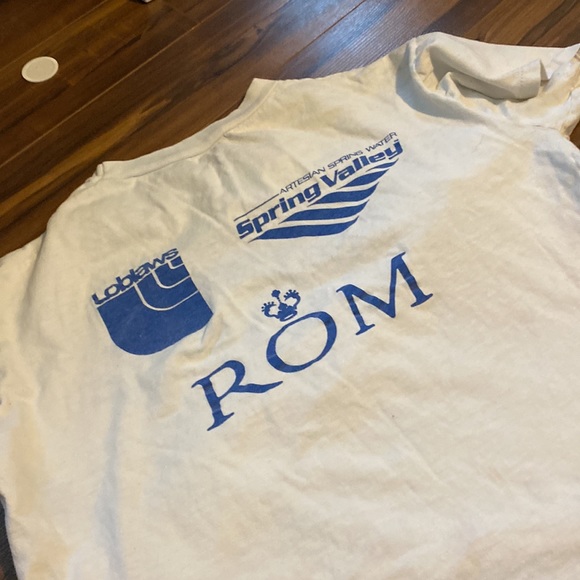 Vintage white cotton t-shirt, 90s - Picture 5 of 5